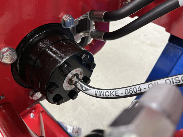 Hydraulisk oliemotor fra Vincke Hydraulic