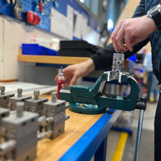 JO Hydraulics - Centralsmøring - Formontage