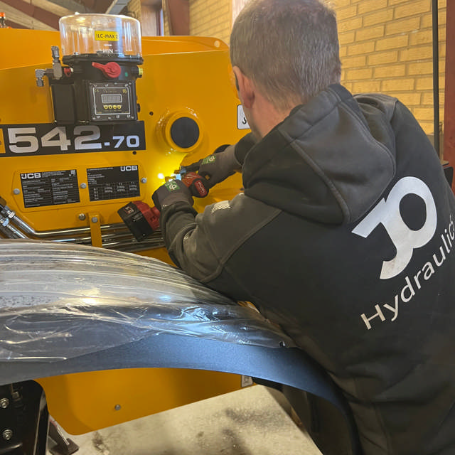 JO Hydraulics - Centralsmøring - Montage