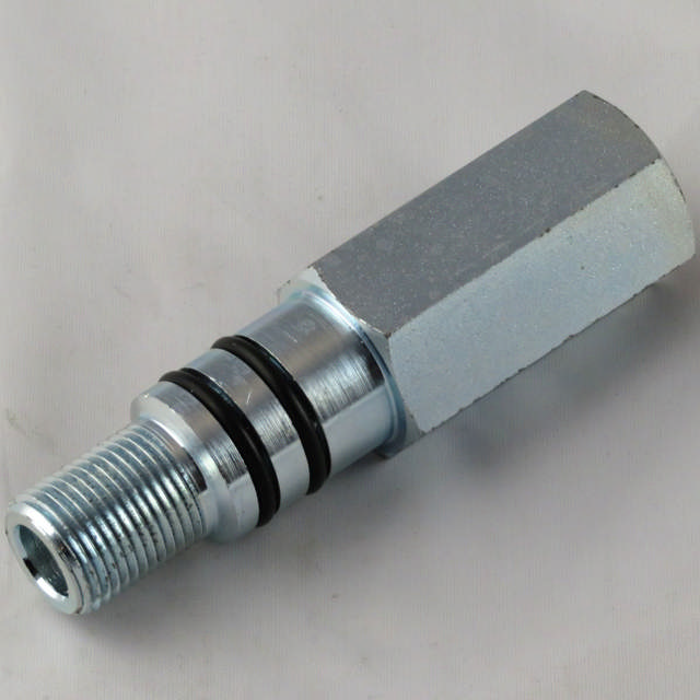 Nippel m Slangebrudsventil