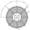 Gitter for B14 motor 3x400 VAC