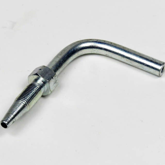 Slangestuds 90° 6mm, H=28