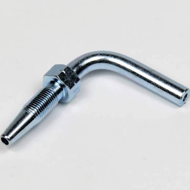 Slangestuds 90° 6mm,H=14