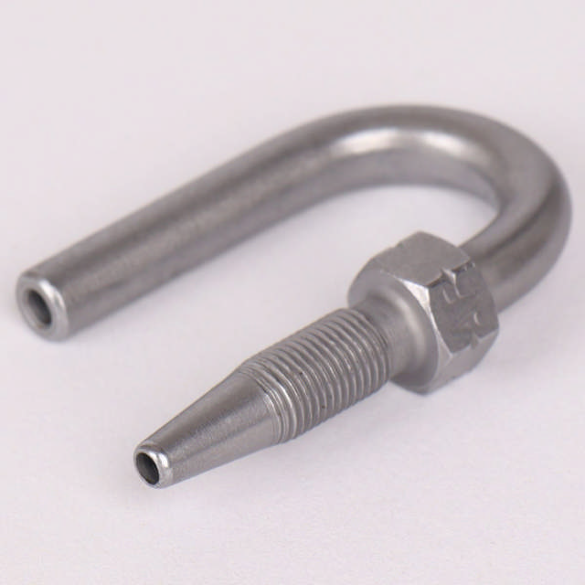 Slange studs 180° 6mm H=35mm