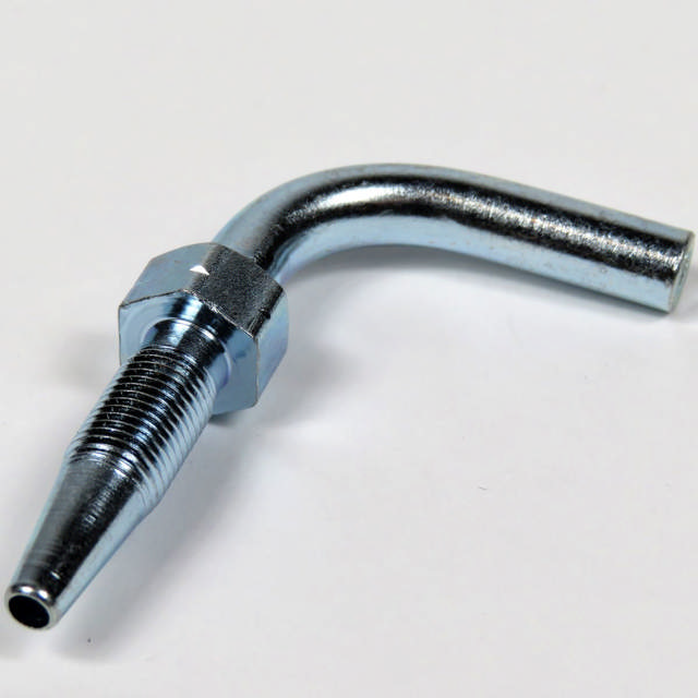 Slangestuds 90° 6mm,H=17