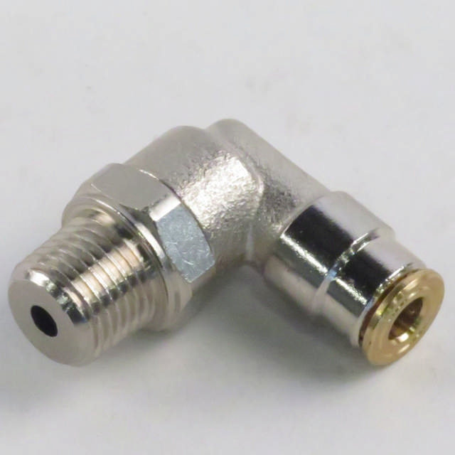 Lynnfitt. Drejelig vinkel 10x1 for 4 mm