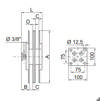 2+2-vejs slangerulle RC - u. slange