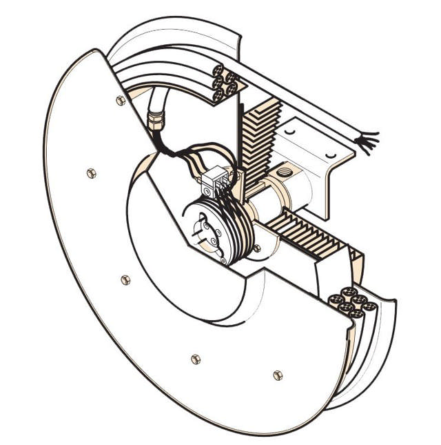 Kabelrulle ø325 12 leder