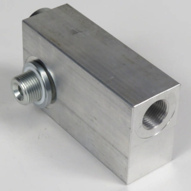 Pilotstyret kontraventil, Enkelt