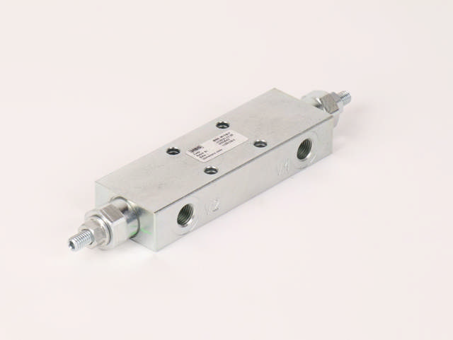 Overcenterventil Dobbelt flange