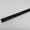 U-skinne Malet sort 1990 mm