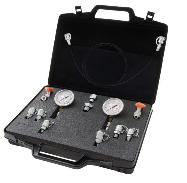 Testkit med 25 og 400 bar manometer