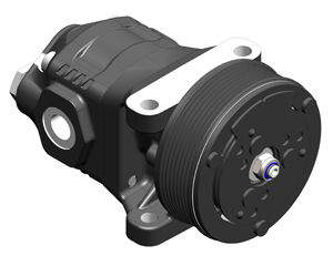 NPLH16 pumpe med 12vdc magnetkobling