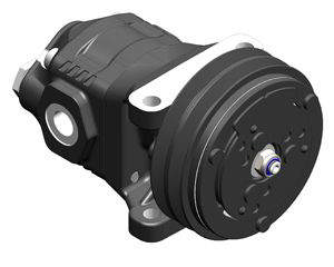NPLH16 pumpe med 12vdc magnetkobling