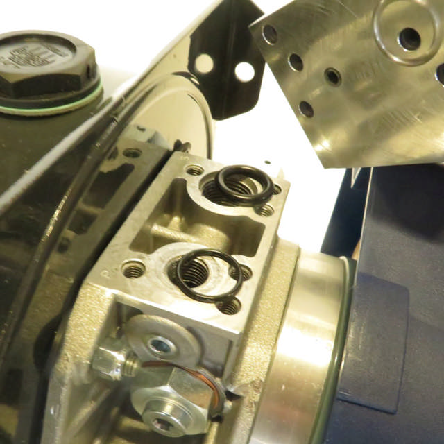 Monteringsblok for 1 eller flere cetop 3