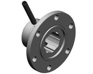 Kardanflange ISO 14 - DIN 10