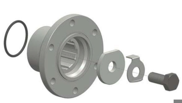 Kardanflange PTO 15/16 - DIN10