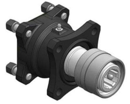 Mellemflange ISO-forlænger pumpe/PTO hun
