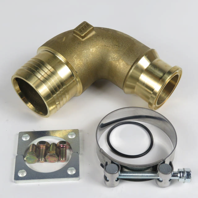 Sugestuds Kit 90° (Clamps) til LS pumpe