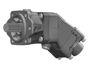 Bent Axis Motor 55 CC