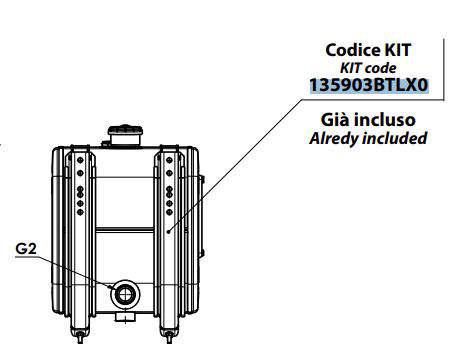 Komplet ophængskit for SLT tank