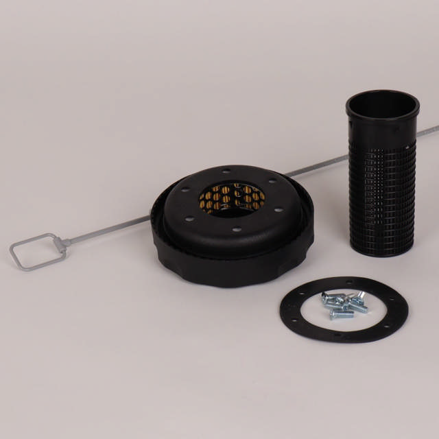 Påfyldning med filter & målepind