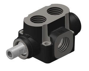 Trevejsventil - hydrauliskstyret 350bar