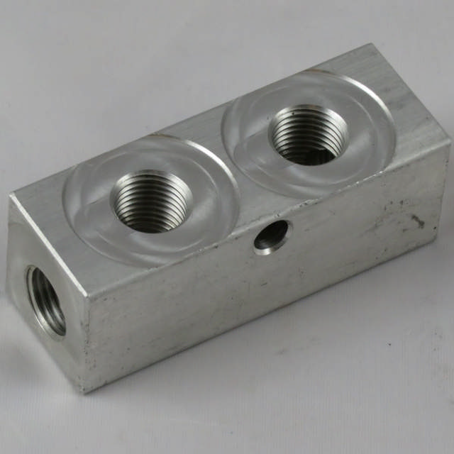 Samleblok - raw aluminium