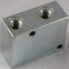 Samleblok - zinc plated