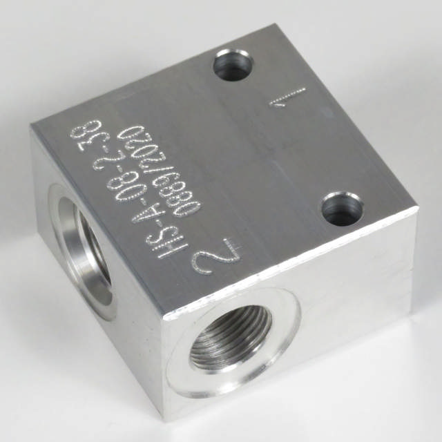 Ventilblok Alu 3/8