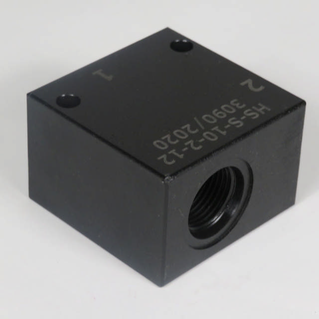 VentilBlok Stål 1/2