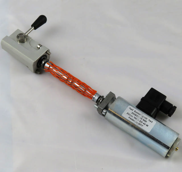 Glider åben midt for elektrisk akt.venti