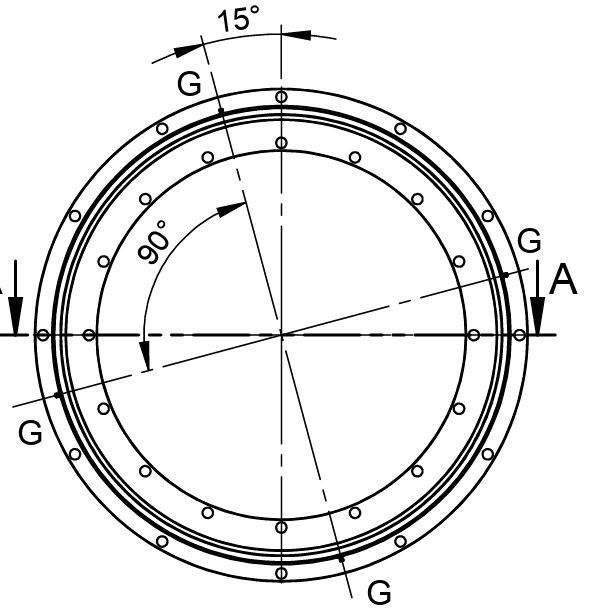 Drejekrans uden tænder REV B