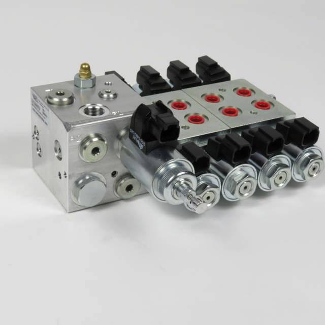 Ventilblok 4 sek. 24VDC