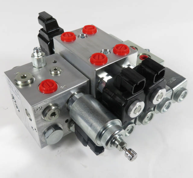 Ventilblok 4 sek.1 prop 24VDC