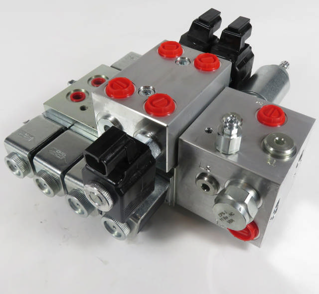 Ventilblok 4 sek.1 prop 24VDC