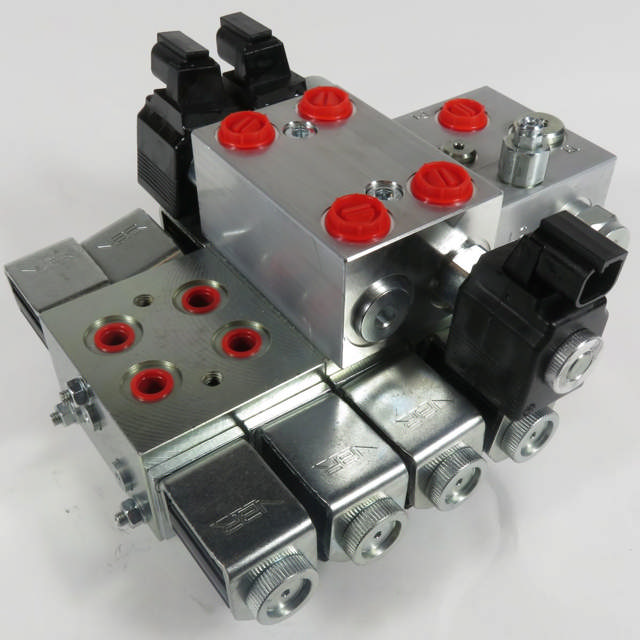 Ventilblok 4 sek.1 prop 24VDC