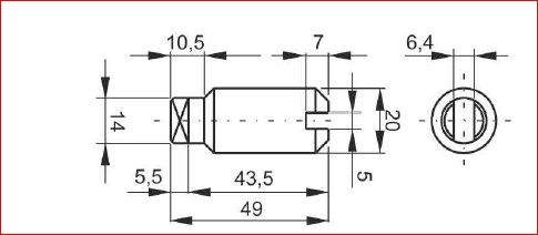 Kobling Tangdrive K1 DC T-112