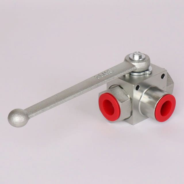 Højtryk kuglehane 3-vejs 3/4