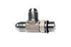 JIC T-stykke 2 x udv, 1 justerbar side