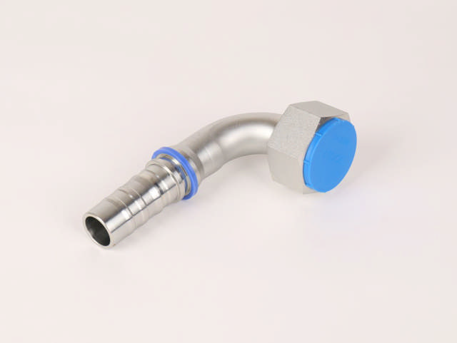 Two-pcs presfitting indstik  90°