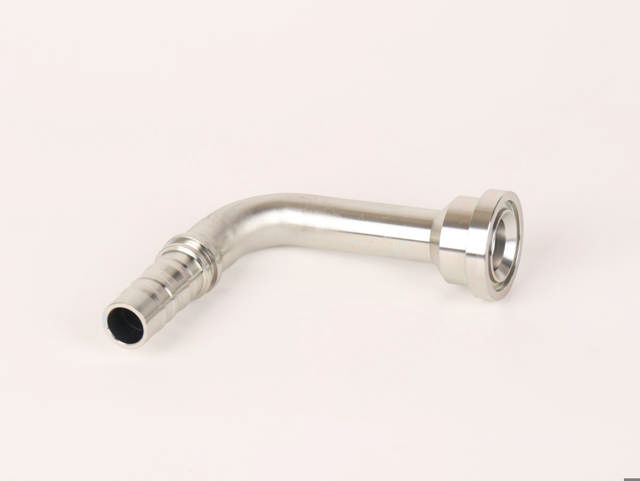 Two-pcs presfitting 90° SAE6000 L=140 mm