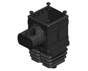 Holder til lufthåndtag m ø22 rørholder