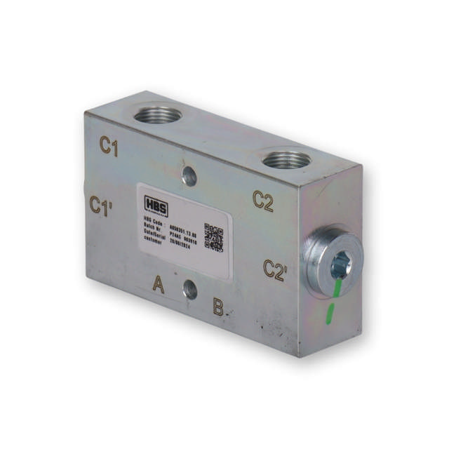 Pilotstyret Kontraventil, Dobbelt