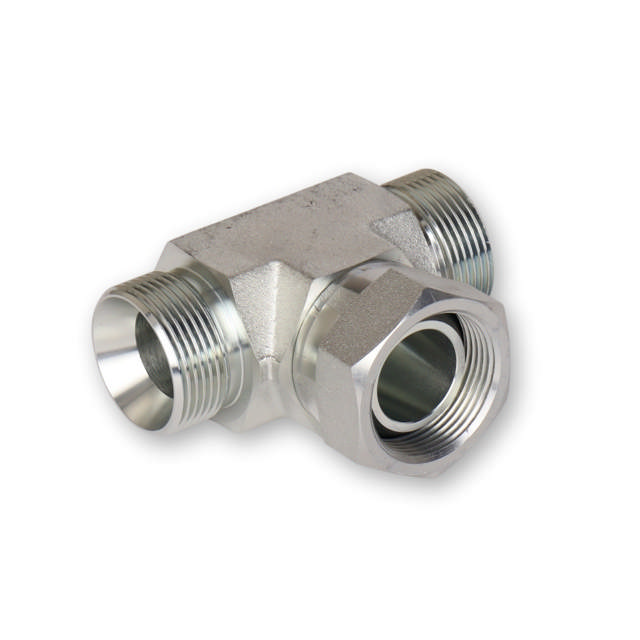 T-stykke 2x udv. gev. og omløber midt