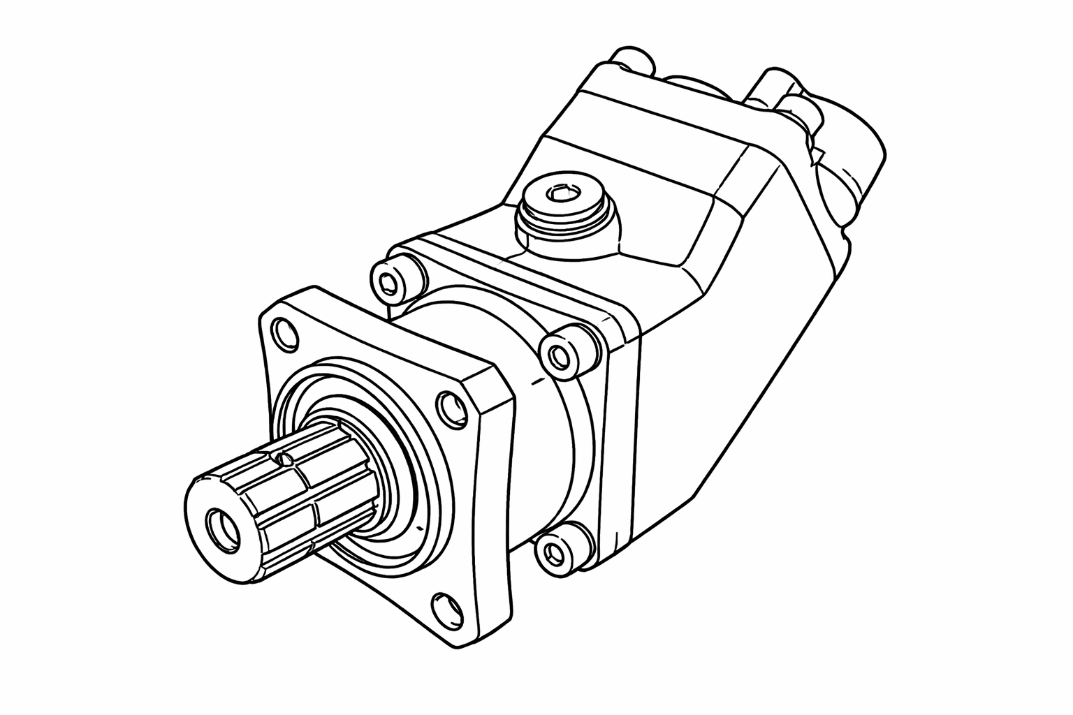 Motor- og pumpeberegner til hydraulikberegninger
