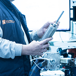 Filtrec R&D laboratorium og udvikling