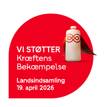 Kr&aelig;ftens Bek&aelig;mpelse st&oslash;ttelogo 2026