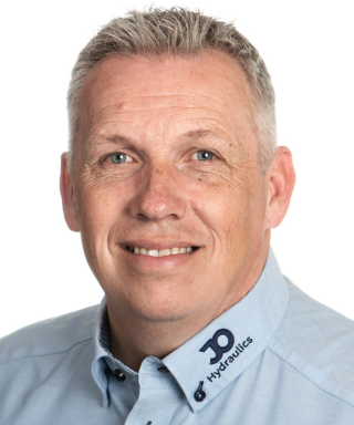 Jacob Frederiksen, ekstern s&aelig;lger i hydraulik hos JO Hydraulics