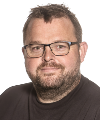 Jesper Odgaard, lagermedarbejder hos JO Hydraulics